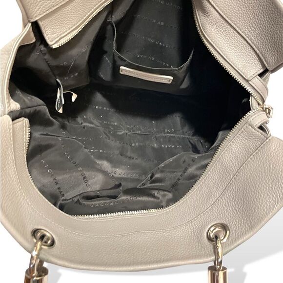 Marc By Marc Jacobs Too Hot To Handle Heather Grey Large Leather Tote/Crossbody - Picture 12 of 13